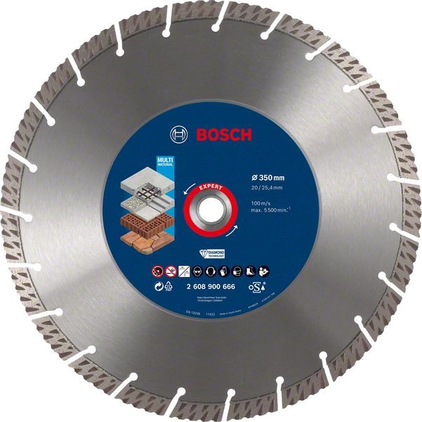 Bosch Diamantkapskiva Expert MultiMaterial