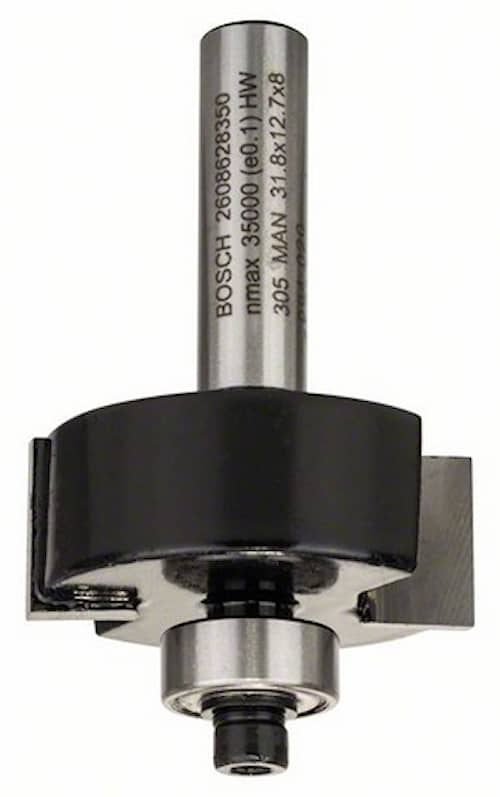 Bosch Falsfres, 8 mm, B 9,5 mm, D 31,8 mm, L 12,5 mm, G 54 mm
