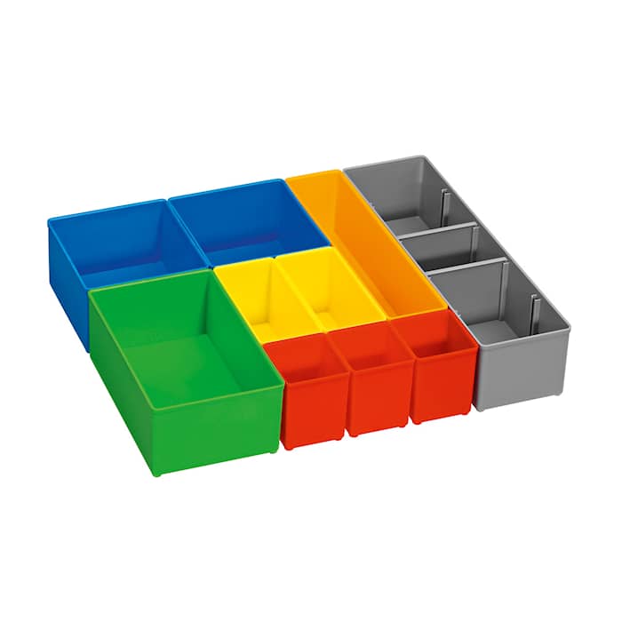 Bosch Bokser for oppbevaring av smådeler i-BOXX 72 inset box Set 10 stk. Professional