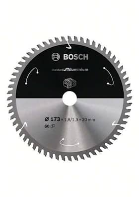 Bosch Standard for Aluminium -pyörösahanterä johdottomiin sahoihin 173 x 1,8 / 1,3 x 20 T60