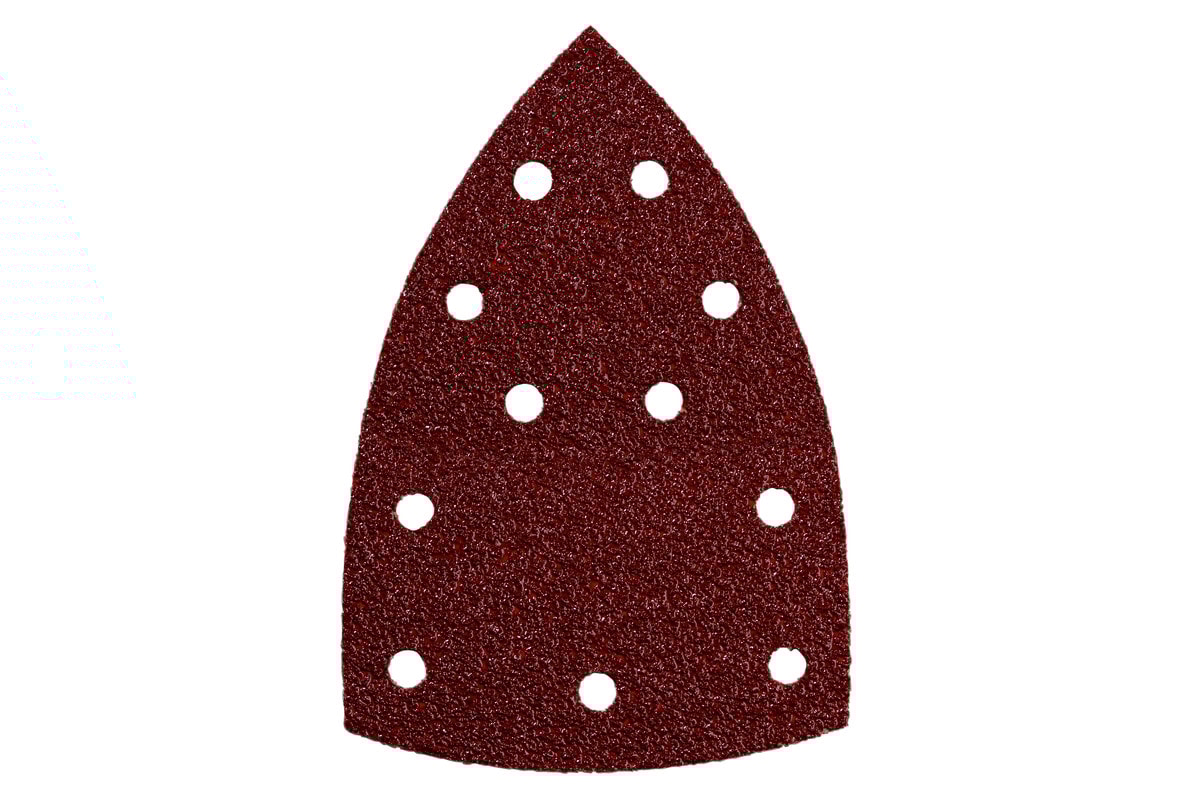 Metabo Hiomapaperi kolmio 100x150 mm, 10-reikäinen, lajitelma 10 kpl