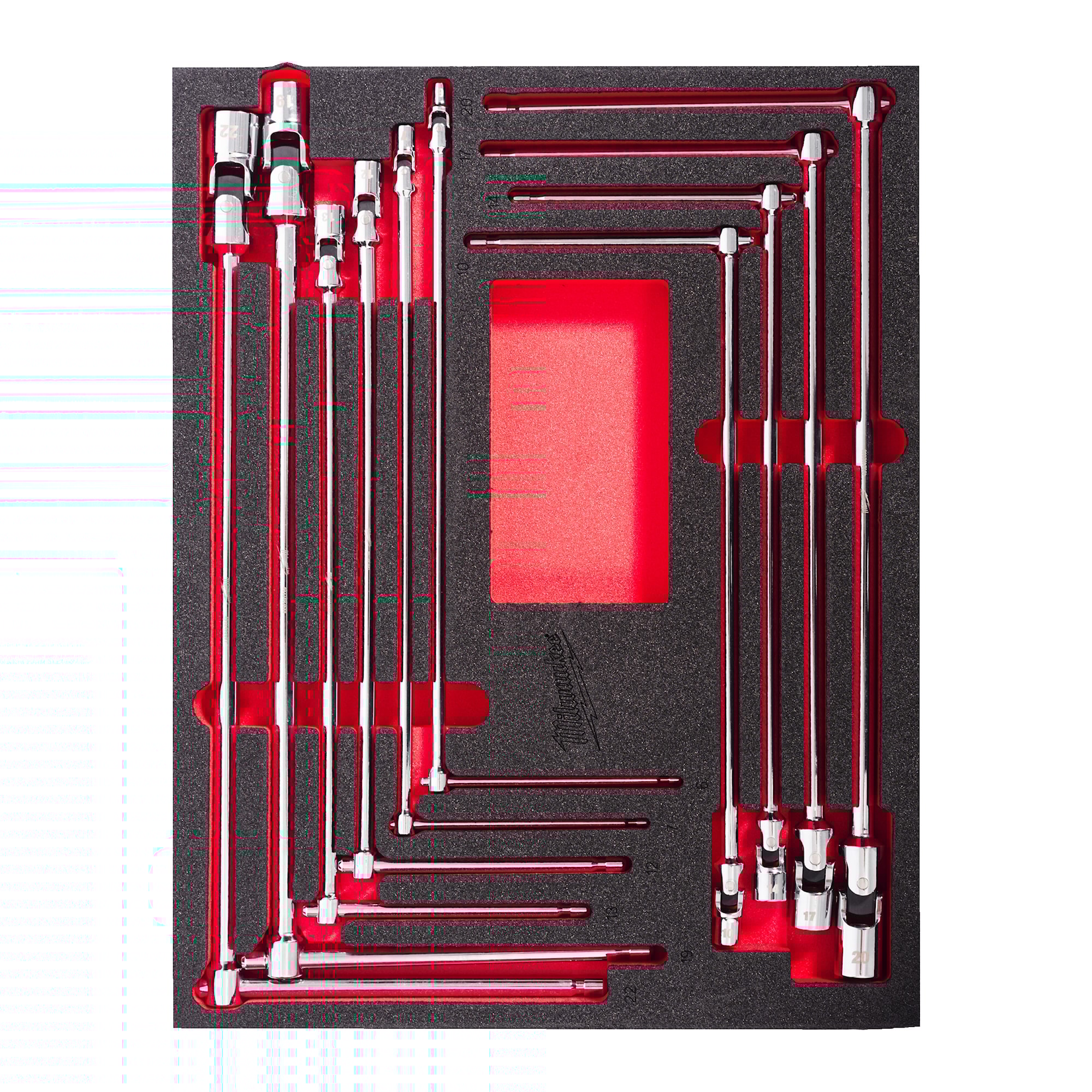 Milwaukee Hylsnyckelsats Toolguard 10Del