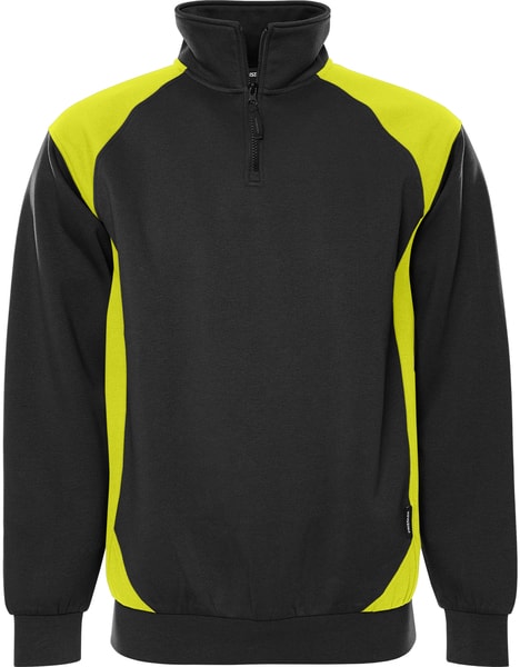 Fristads Sweatshirt Kort Zip 7048 GSM