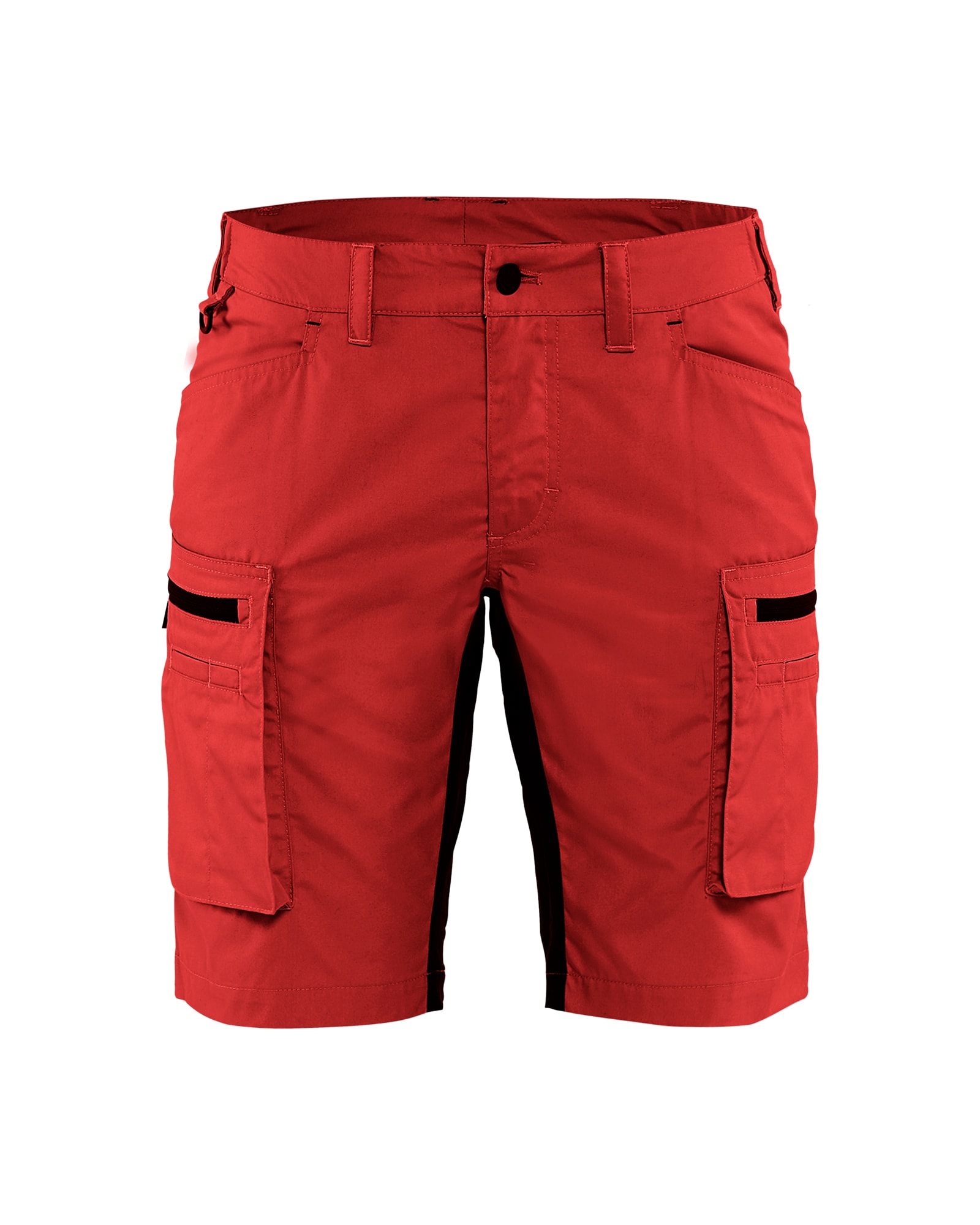 Blåkläder Damen Service Shorts Stretch Rot/Schwarz - C50