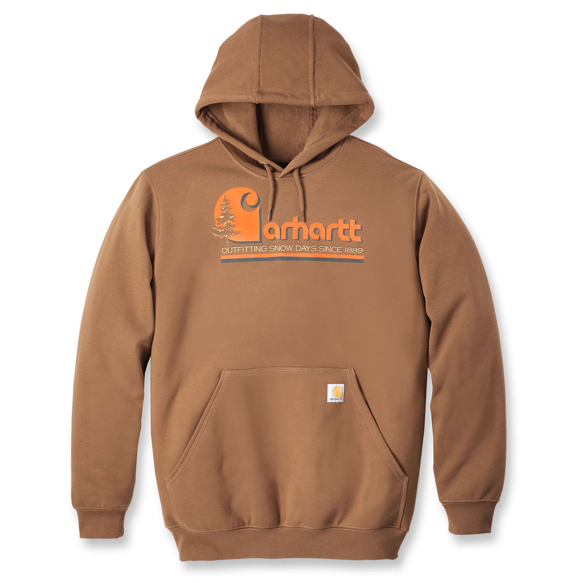 Carhartt Graphic hoodie, Herr, Carhartt® brown, XXL