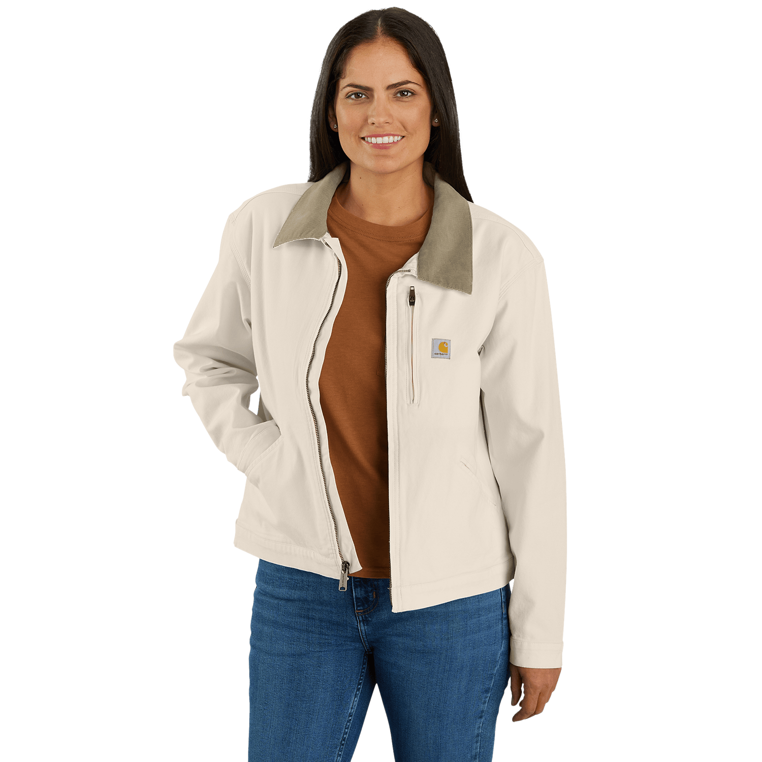 Carhartt Iconic Crawford Detroit Jacka Dam Natural XL