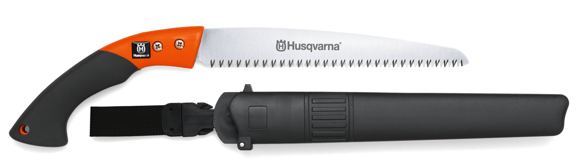 Husqvarna Oksasaha + kotelo