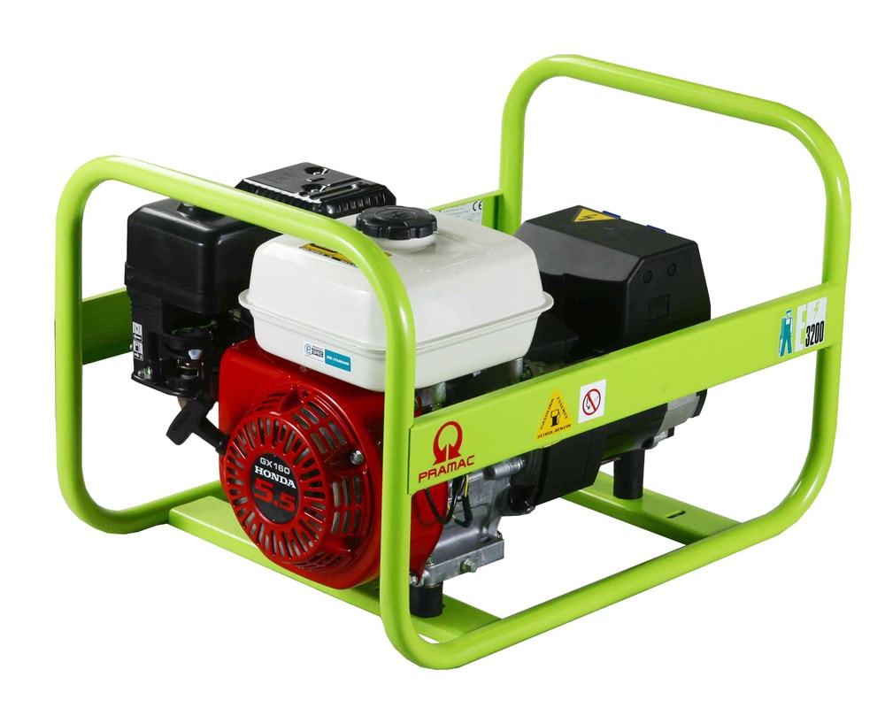 Pramac Generator E3200 SHHPI 1-faset Benzin
