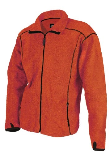 Perzoni Tekoturkistakki Miehet Musta / Oranssi S