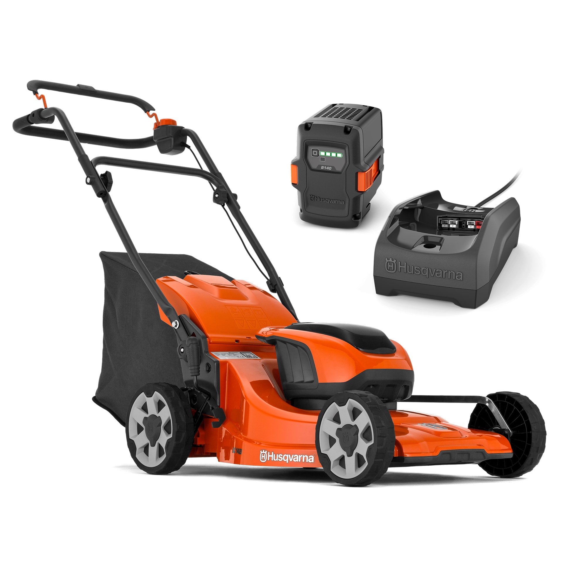 Husqvarna Lc 142I Gressklipper Med Batteri Og Lader