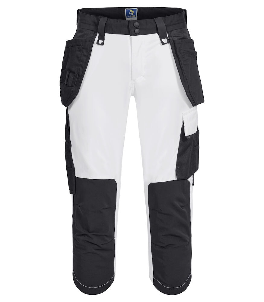 ProJob 5556 Piratbukse Stretch - White - C58