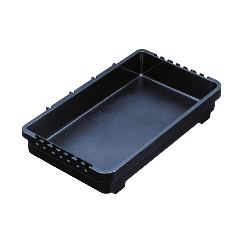 Meiho Bucket Mouth Tray Large Black
