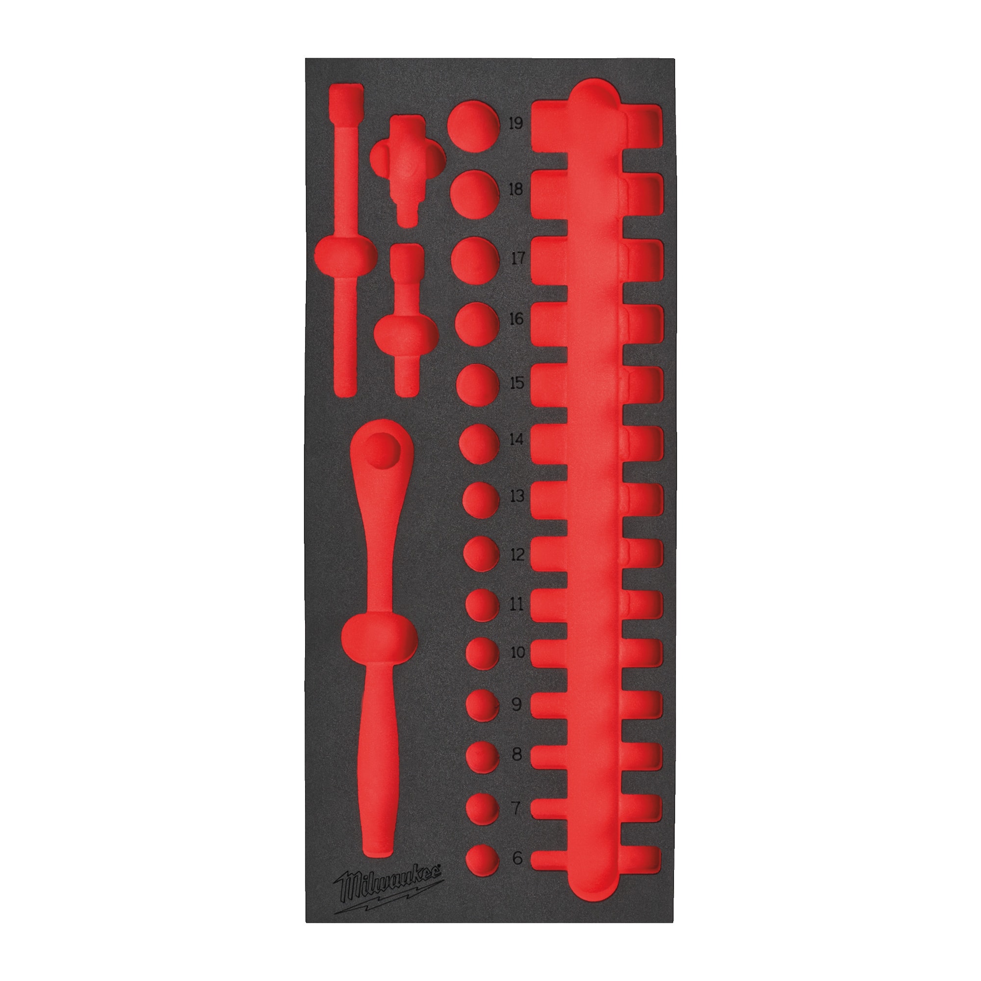 Milwaukee Skuminsts Tom 3/8" Hylsa