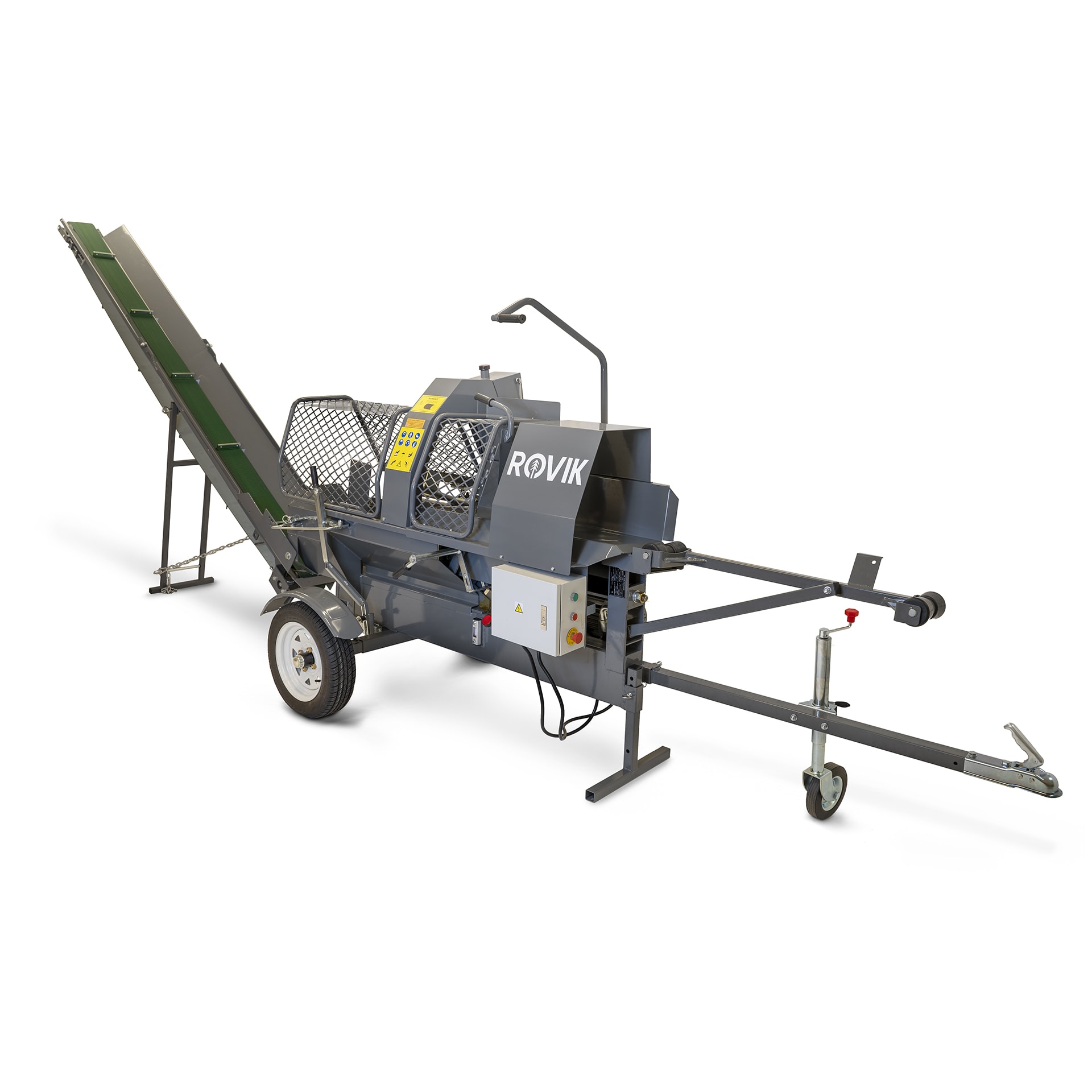 Hawk Brændemaskine 330 El med transportbånd