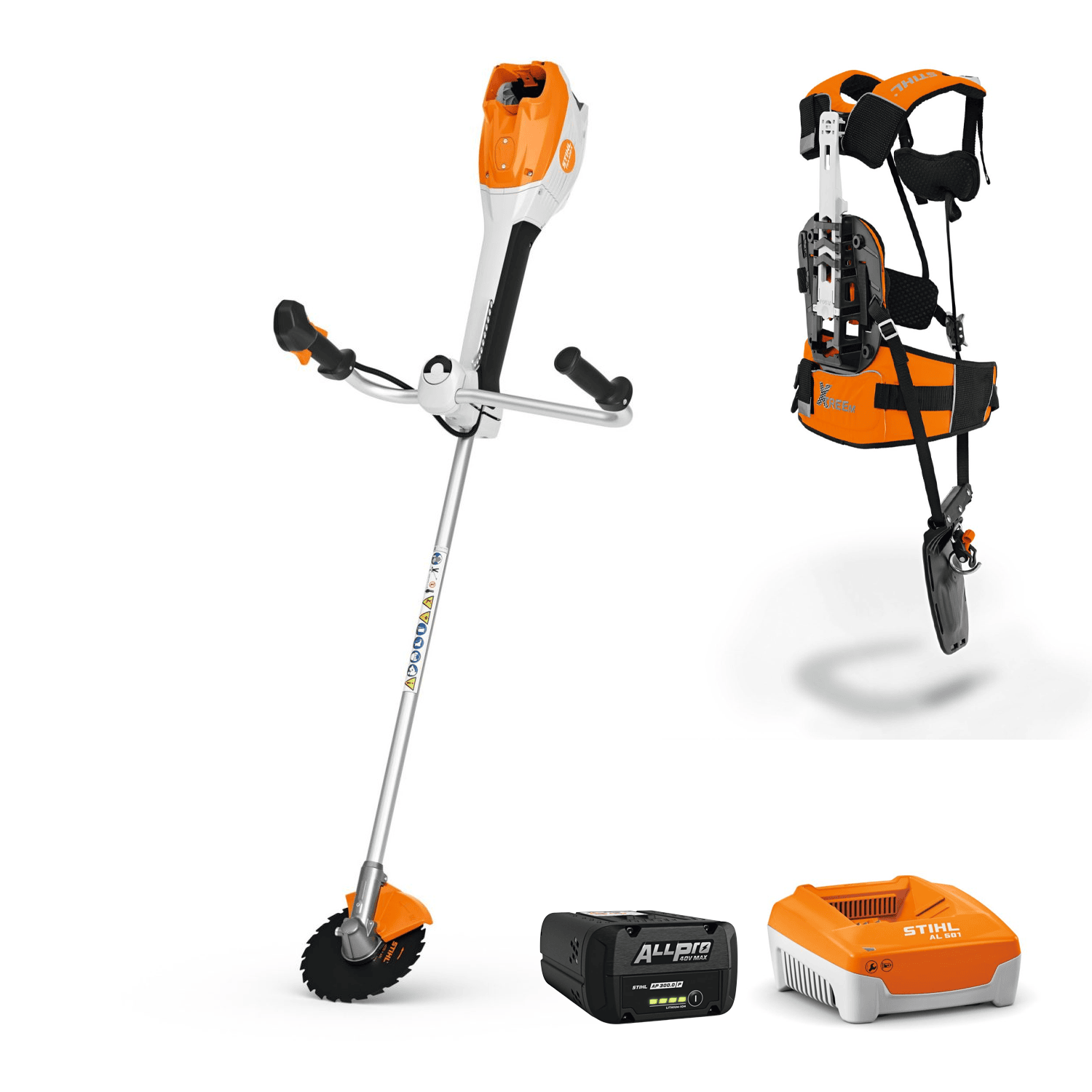 STIHL FSA 400 K Batteriröjsåg med batteri och laddare
