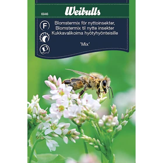 Weibulls blomsterblanding til gavnlige insektfrø