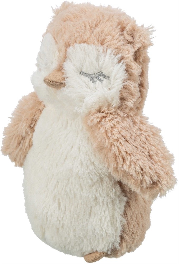 Hundleksak Be Eco Uggla, återvunnen plysch, 18 cm