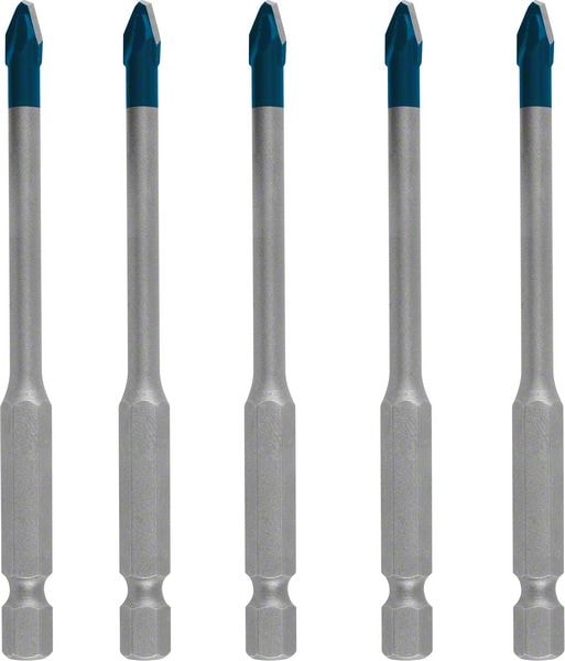 Bosch Drill Kit Expert HEX-9 HardCeramic for takstein, 5 mm, 5 stk.