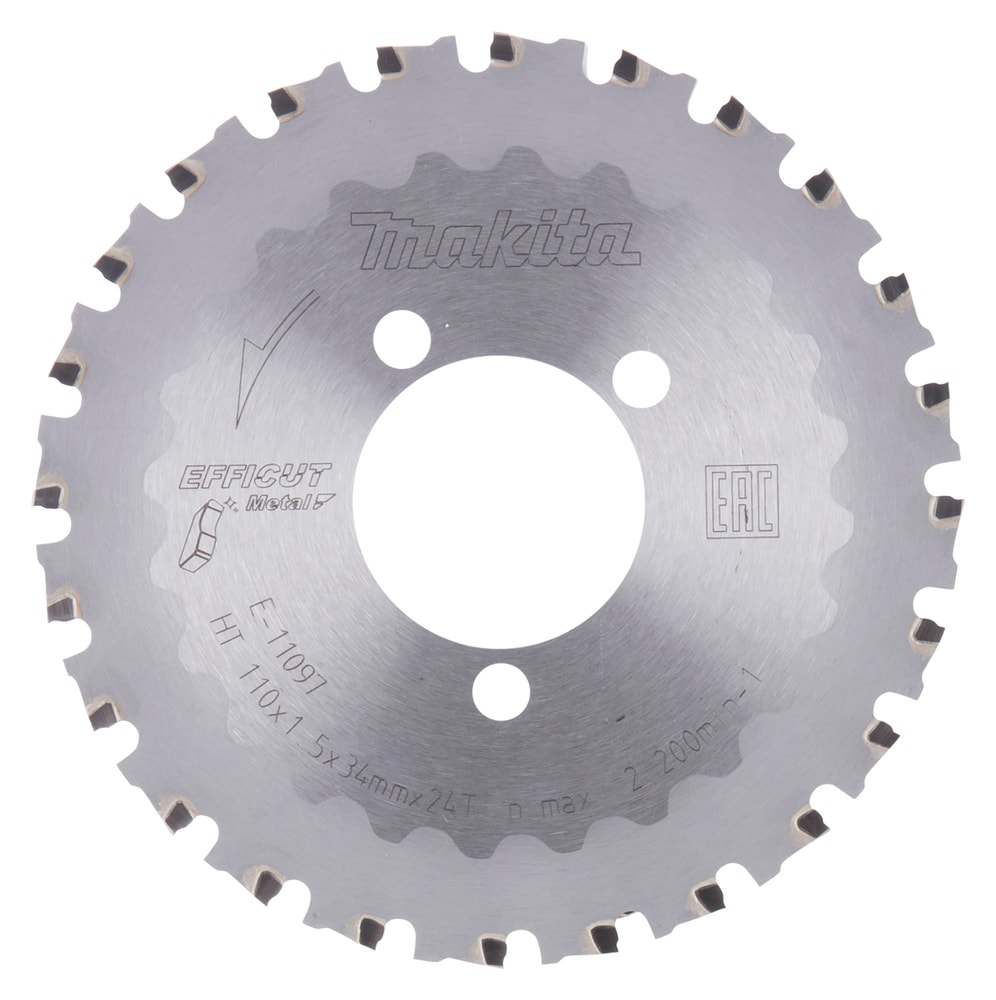 Makta Sagblad E-11097 Efficut T.C.T., 110 x 34 mm, 24T