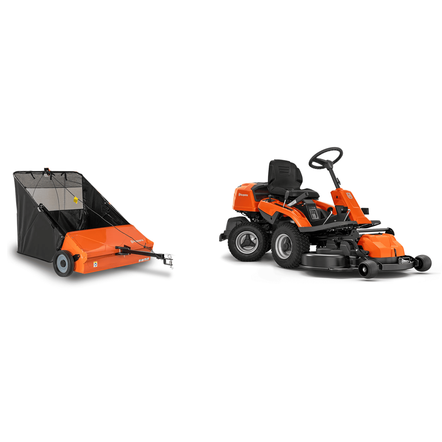 Husqvarna 214TC Åkgräsklippare med Redskapspaket
