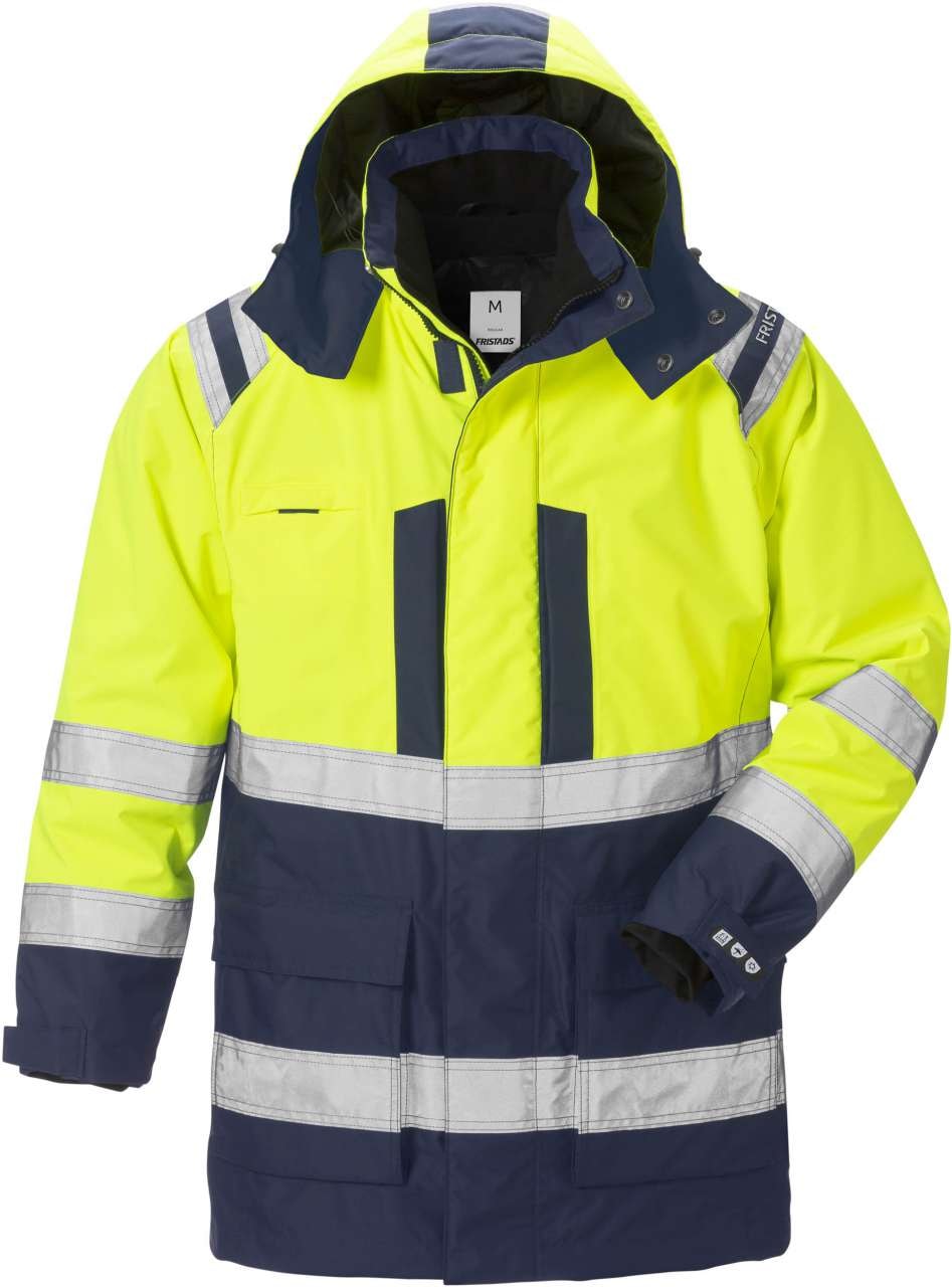 Fristads Høy synlighet Airtech® 3-i-1 parkas cl 3 4036 GTT Hi-Vis Rød / Svart 3XL