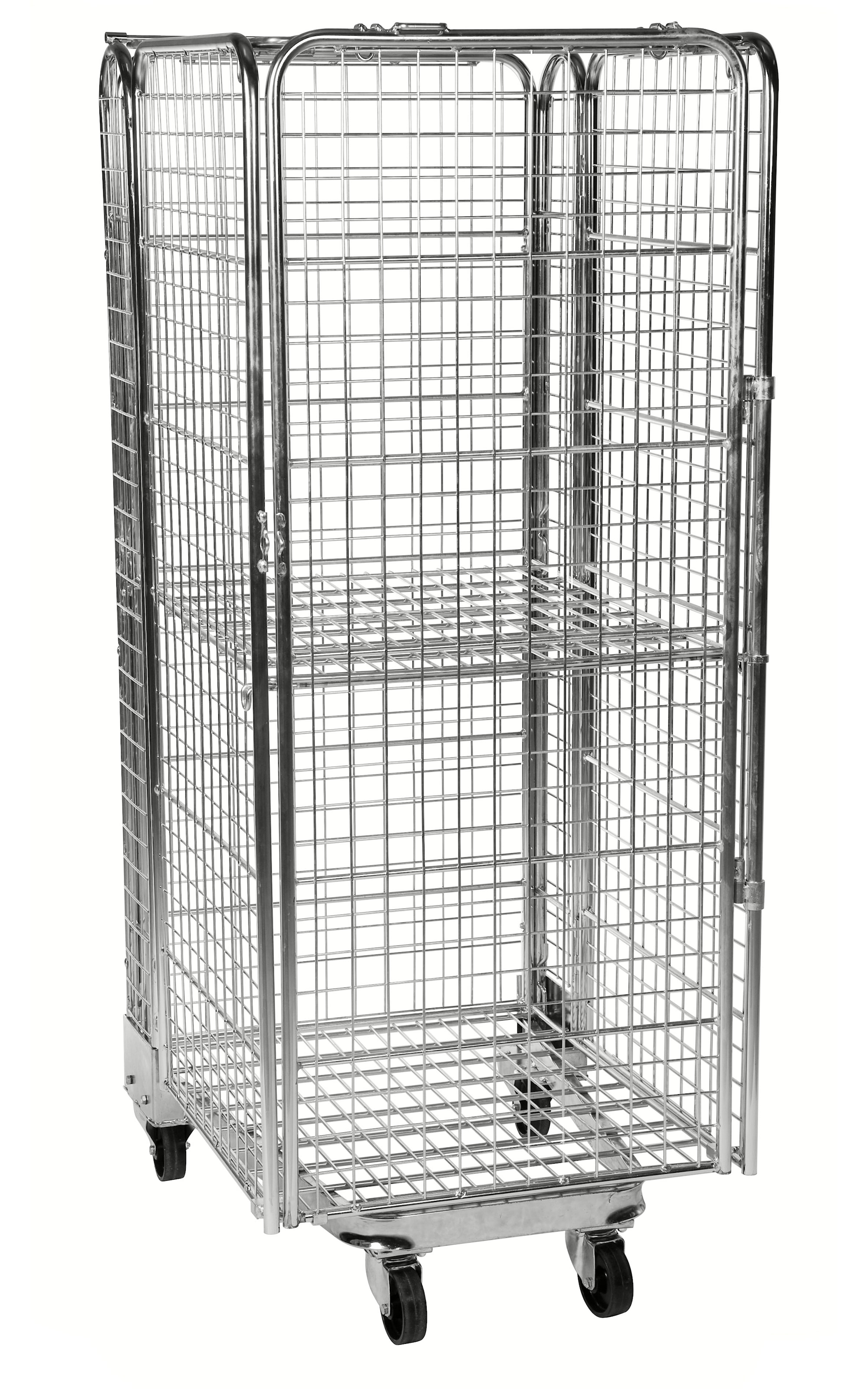 Kongamek Elförzinkad Rullcontainer stackningsbar