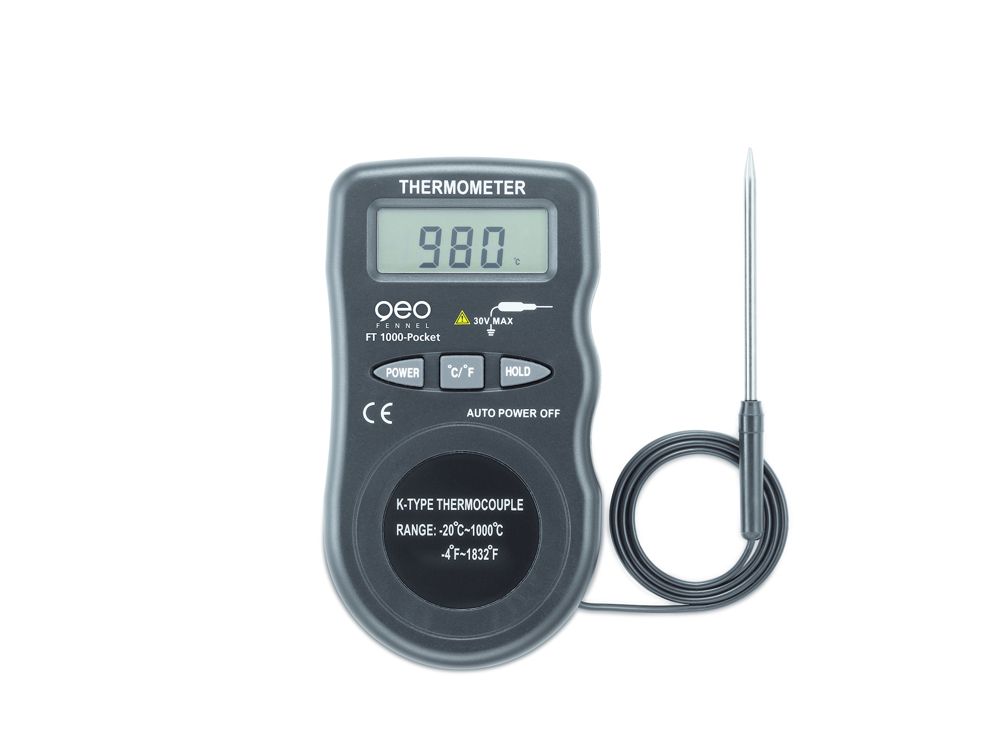 geo-FENNEL Mini digitalt termometer