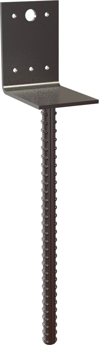 Arvid Nilsson Tolppakenkä L 70x70x100x4/200 mm Teräs-FZV