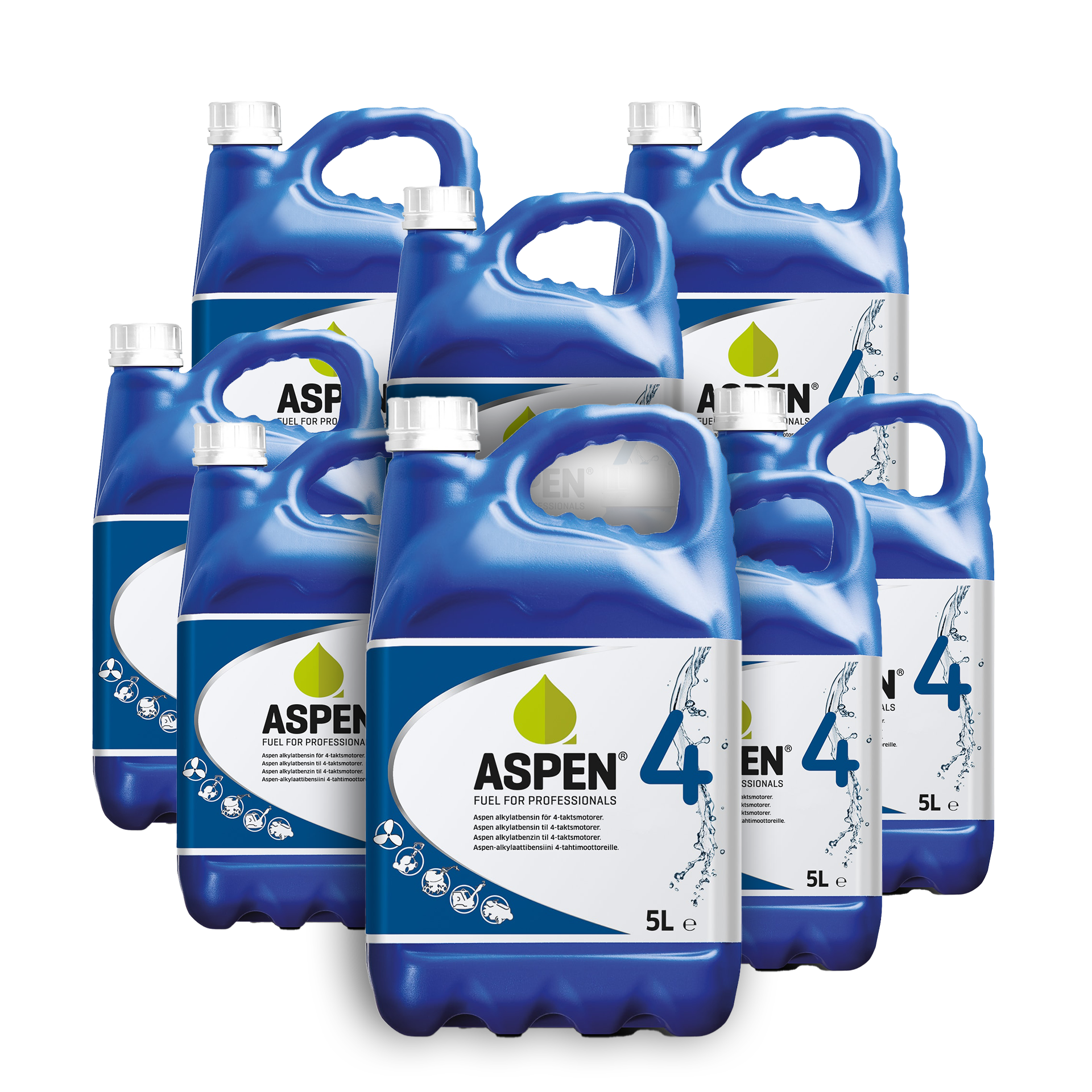 Aspen Alkylatbensin 4-takt, 5l 54st
