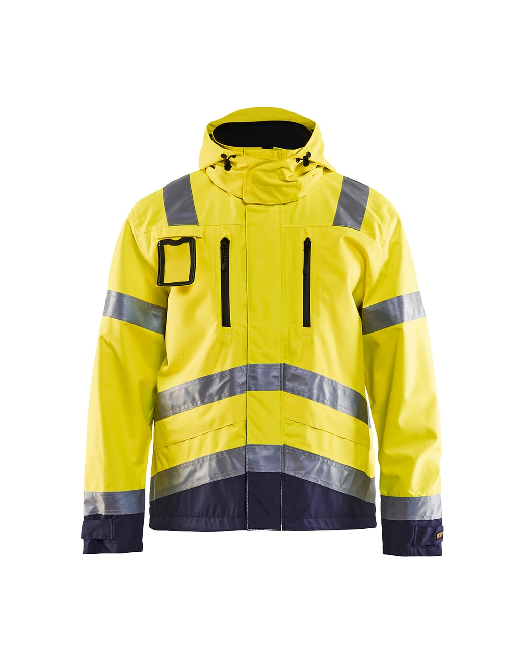 Blåkläder Skalljakke varsel - Gul/marineblå - 5XL