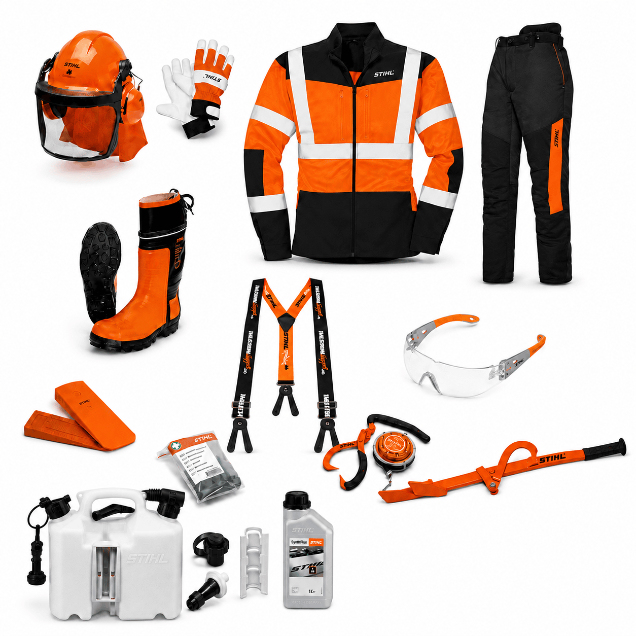 STIHL paket inför Motorsågskörkort A+B med Skyddsutrustning