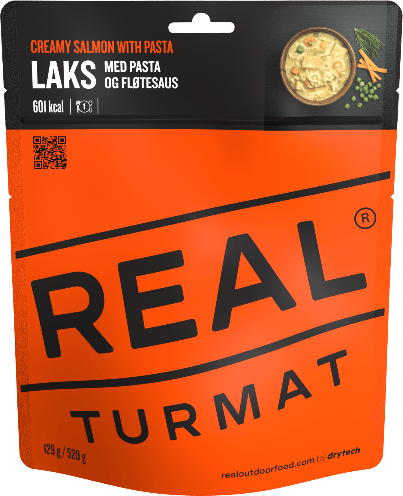 REAL Turmat Lax med pasta och gräddsås - Gryta