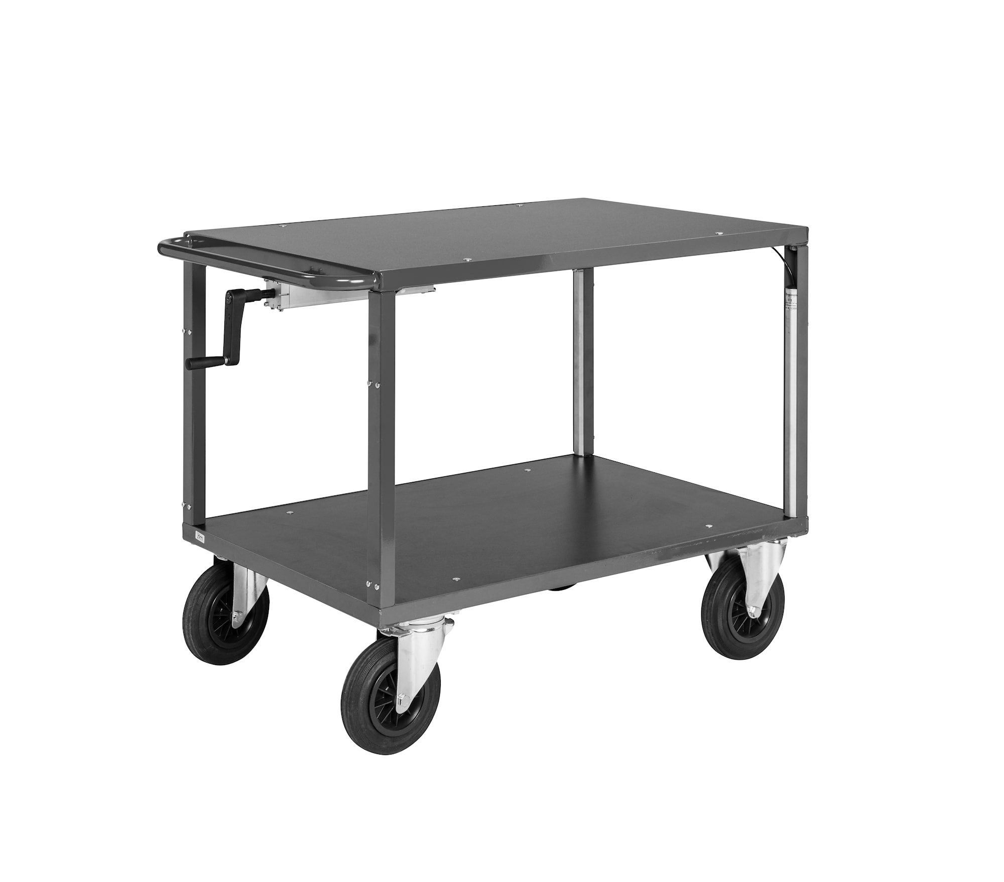Kongamek 100 x 70 mørkegrå bordvogn KM337-2-HS-ERGO