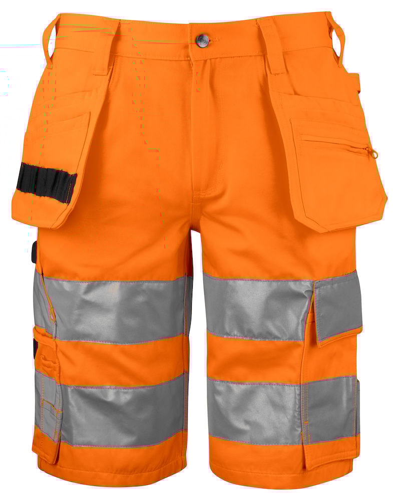 ProJob 6535 Shorts En Iso 20471 Kl 2/1 - Orange/Black - C52/152