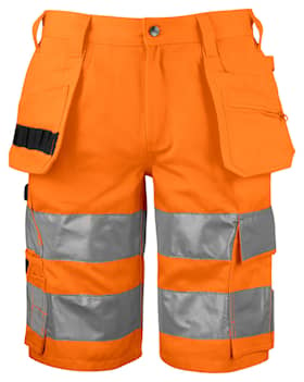 ProJob 6535 Shorts En Iso 20471 Klasse 2/1 Orange/Sort C52