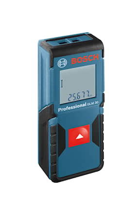 Bosch Laseretäisyysmittalaite GLM 30 Professional sis. 2 x paristo (AAA), tarvikesarja
