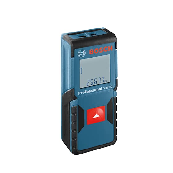 Bosch Laser-avstandsmåler GLM 30 Professional med 2 batterier (AAA), tilbehørssett