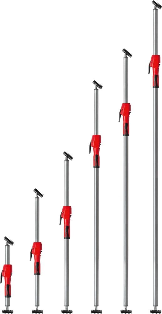 Bessey Materialstötta med pumpgrepp 40–55 cm, 350 kg
