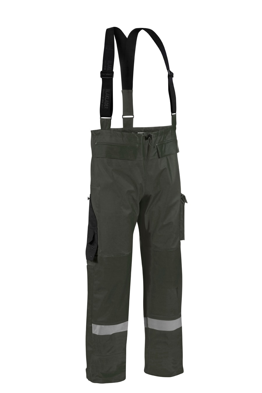 Blåkläder Sadehousut, Taso 2 - Huomio Oranssi - Xxxl