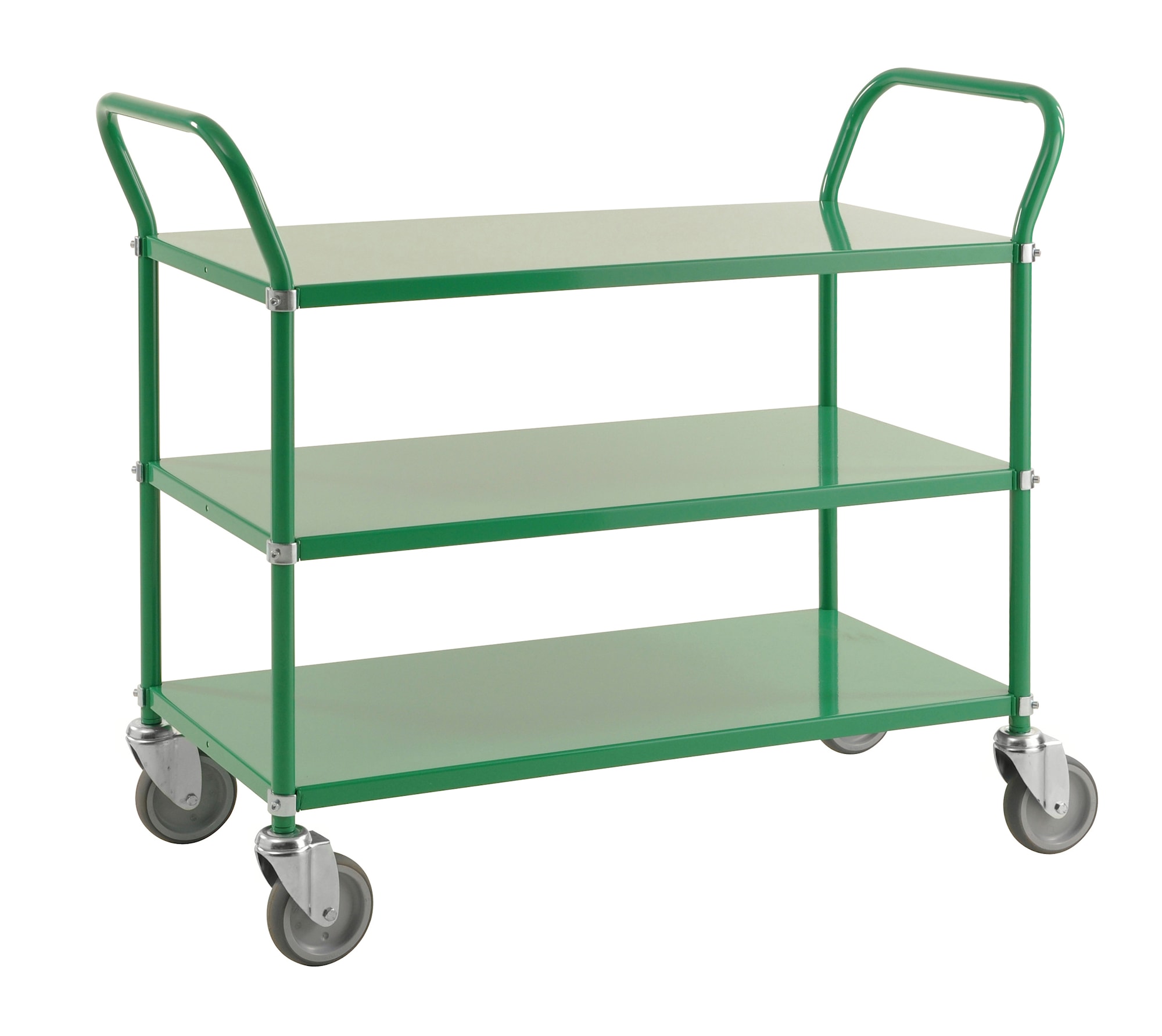 Kongamek 90 x 44 cm Grön Kulörvagn 3 plan