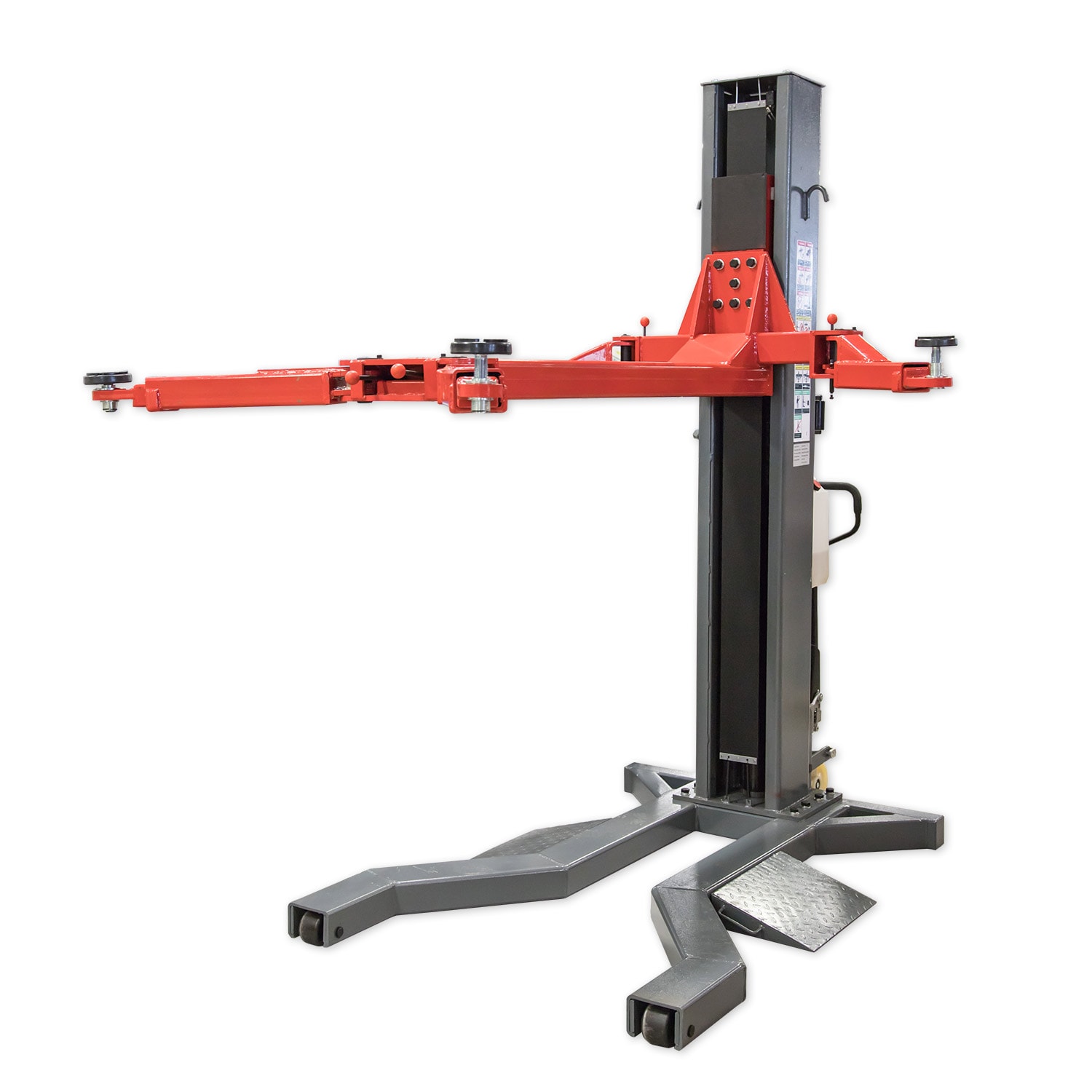 Hawk løftebukk enkelsøyleløfter mobil 2500 kg