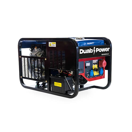 DUAB-POWER Generator MG11000CLE-3 1-faset/3-faset Benzin