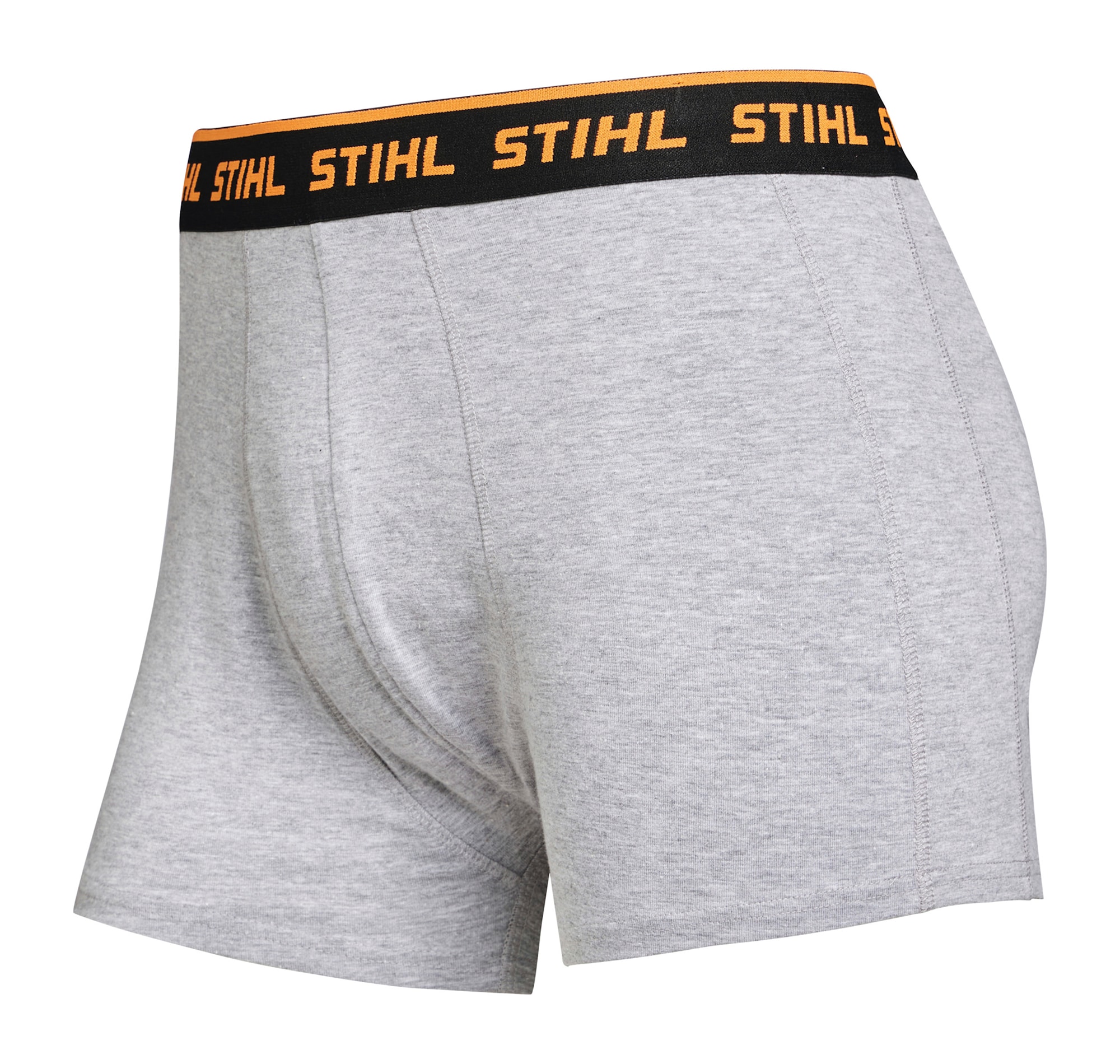 Stihl Boxershorts Logo Svart/Grå 2XL, 2-pk