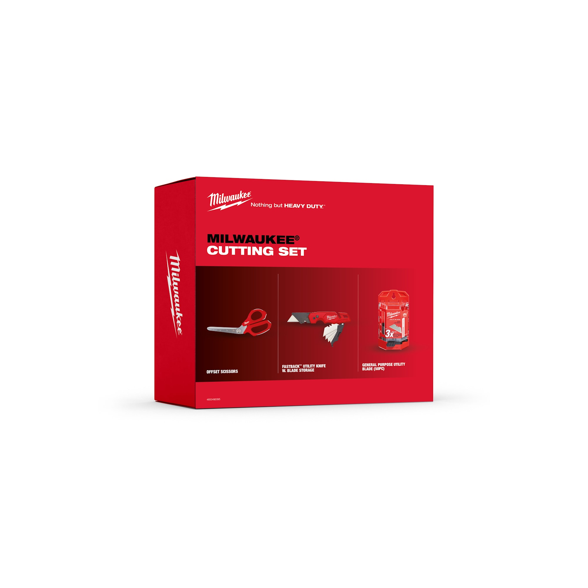 Milwaukee Kniv + Arbetssax Kombokit 52P