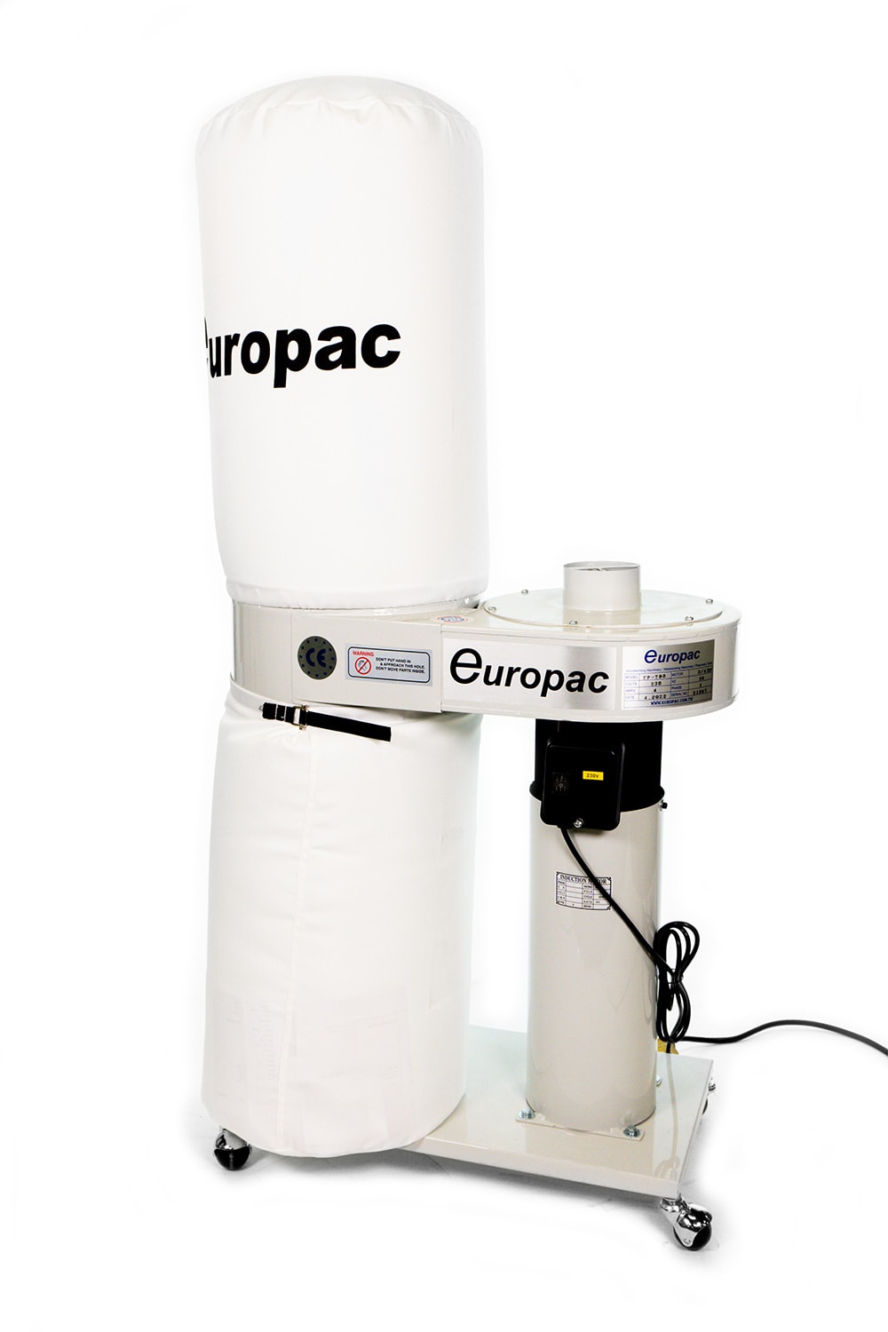 Europac EP-790 puruimuri, 1-vaiheinen