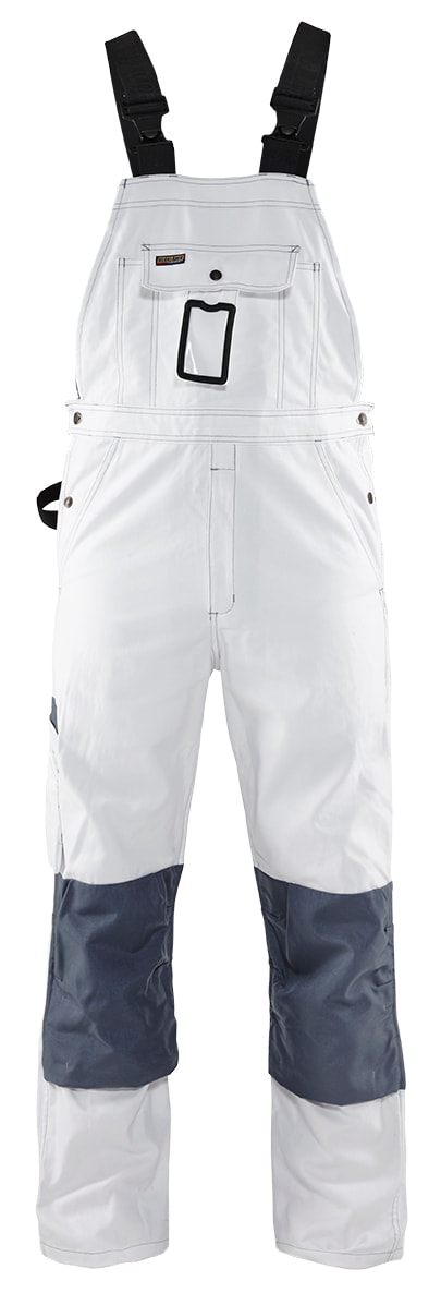 Blåkläder Maler Latzhose Weiß/Dunkelgrau - D96