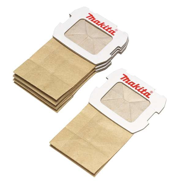 Makita STØVPOSE PAPIR (5) BO5041, BO5031, BO4555, BO4556, BO4565, DBO140, DBO180