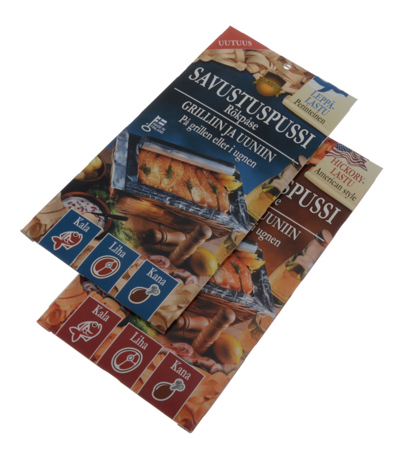 Savu Savustuspussi Hickorylastu Uuniin ja Grilliin