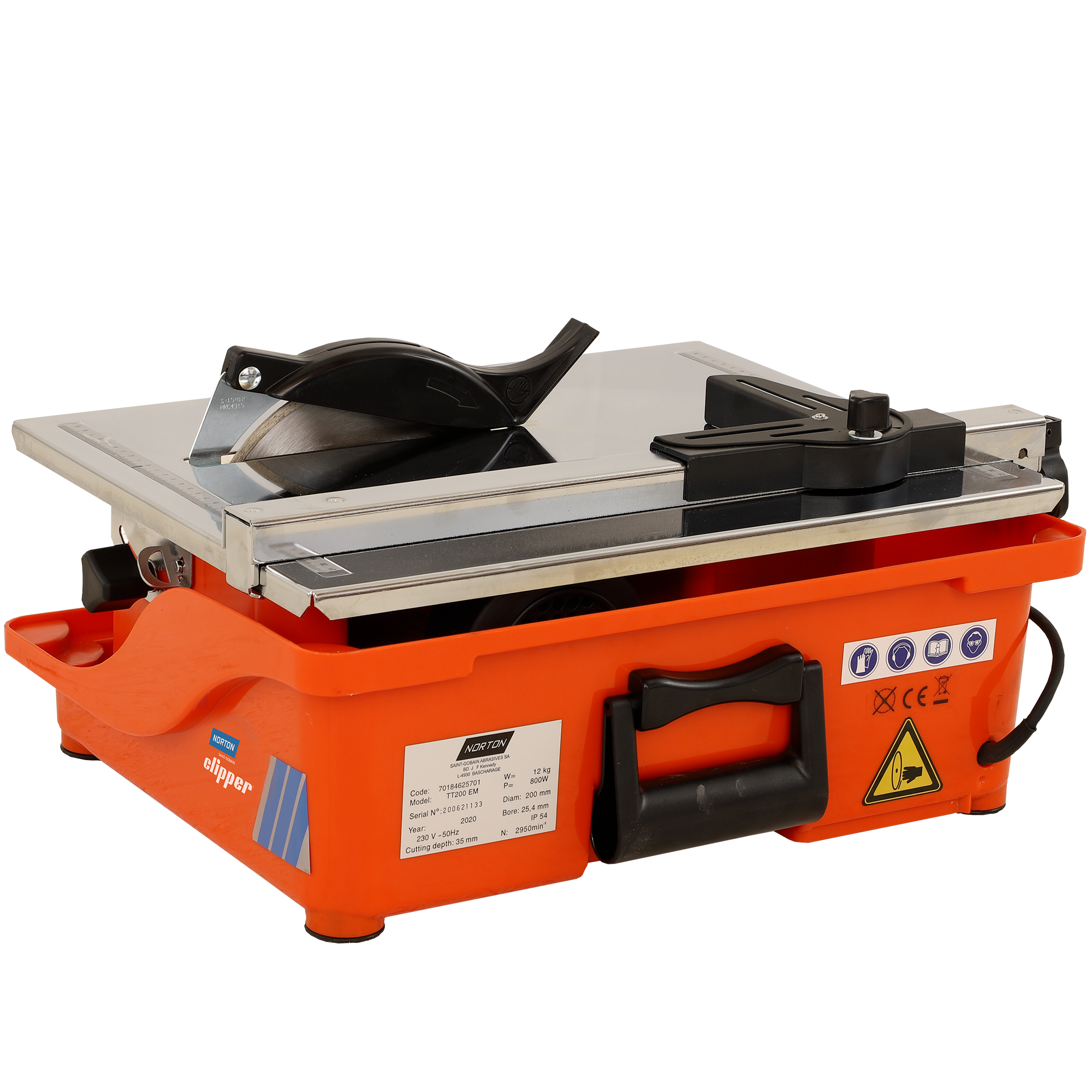 70184625701 Tile Saws Norton Clipper-TT 200 EM 230