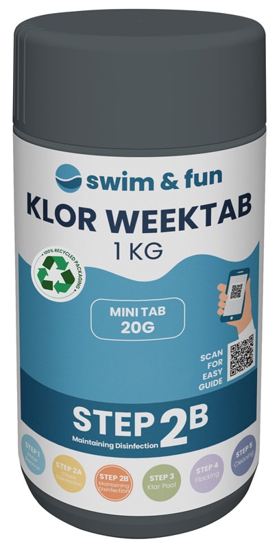 Activ Pool Basseng Klor LongTabs 20 gram 1 kg